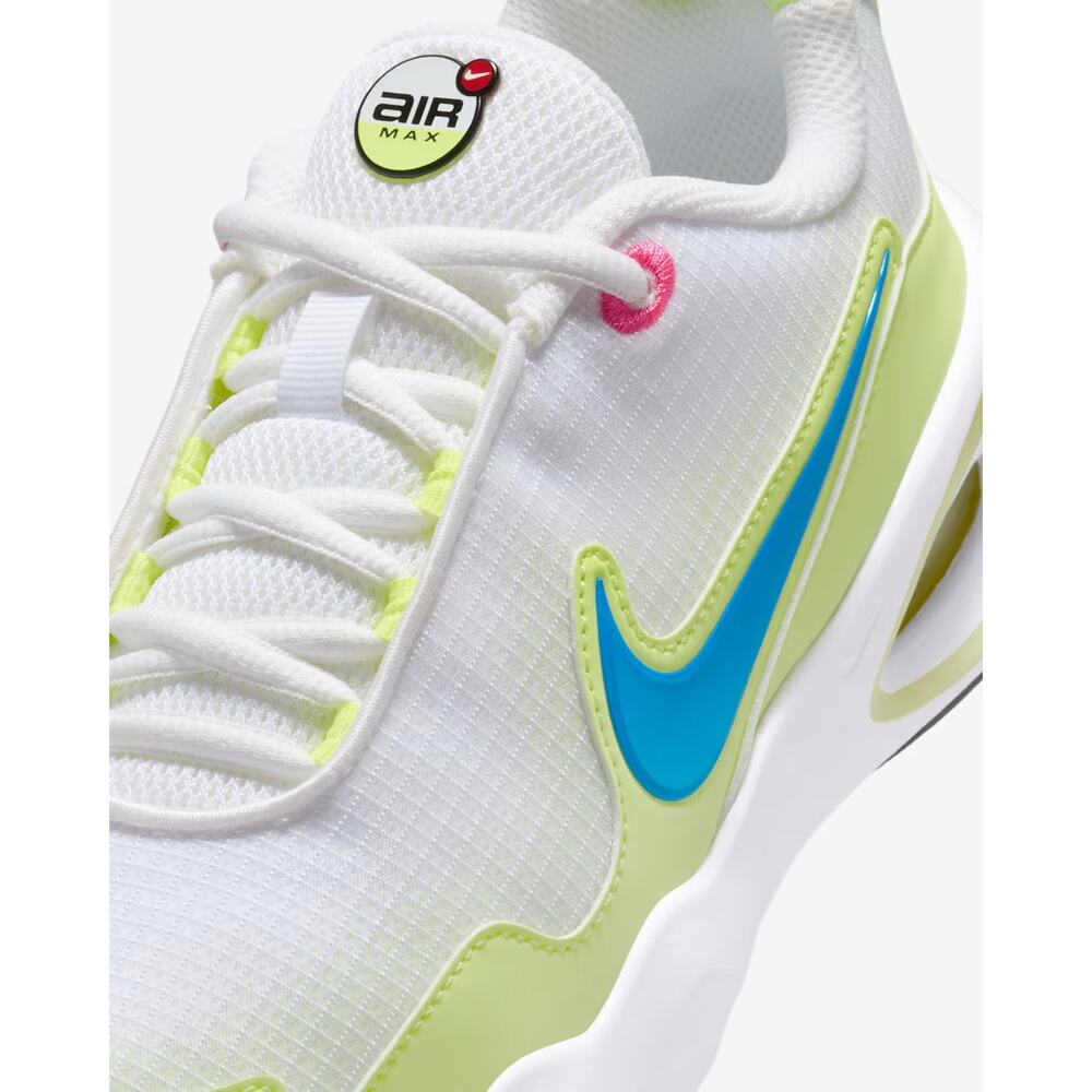 NIB Nike Air Max Nova Big Kids' Shoes White/Photo Blue 5 EURO 37.5 - Picture 4 of 5
